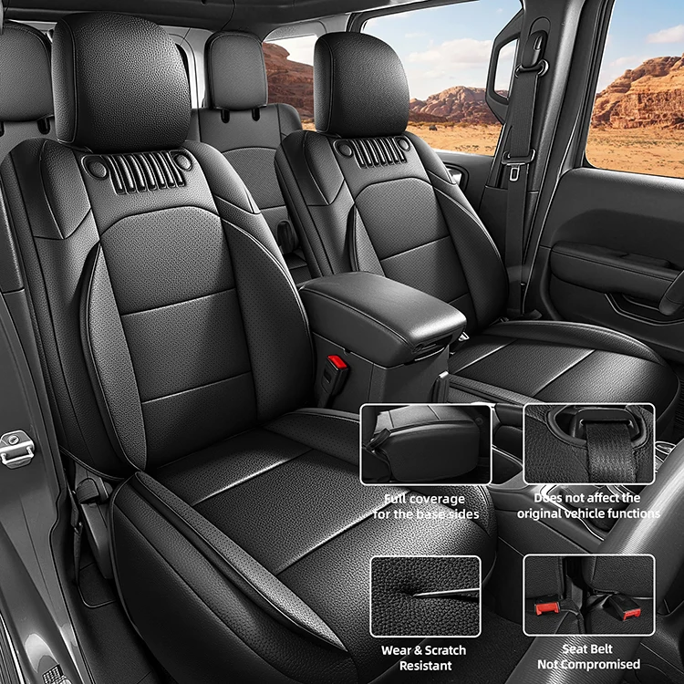 Custom Fit Jeep Wrangler Car Seat Cover Front Interior