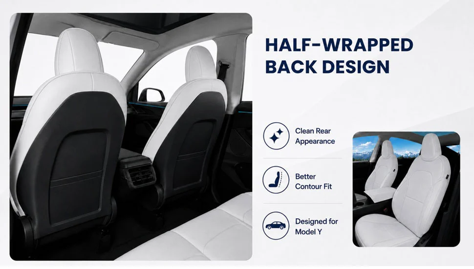 Half-Wrapped Back Design
